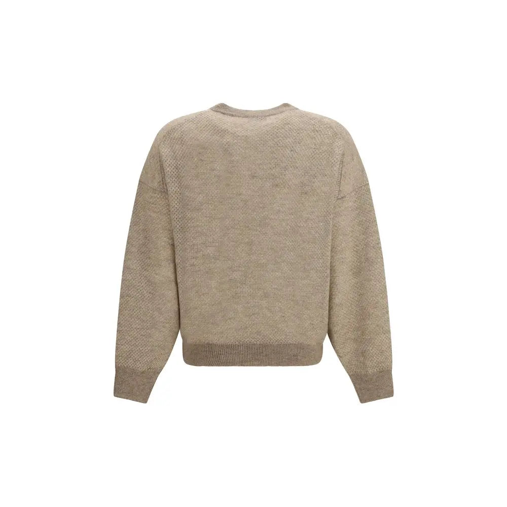 Brunello Cucinelli Brunello Cucinelli Beige Mohair Sweatshirt