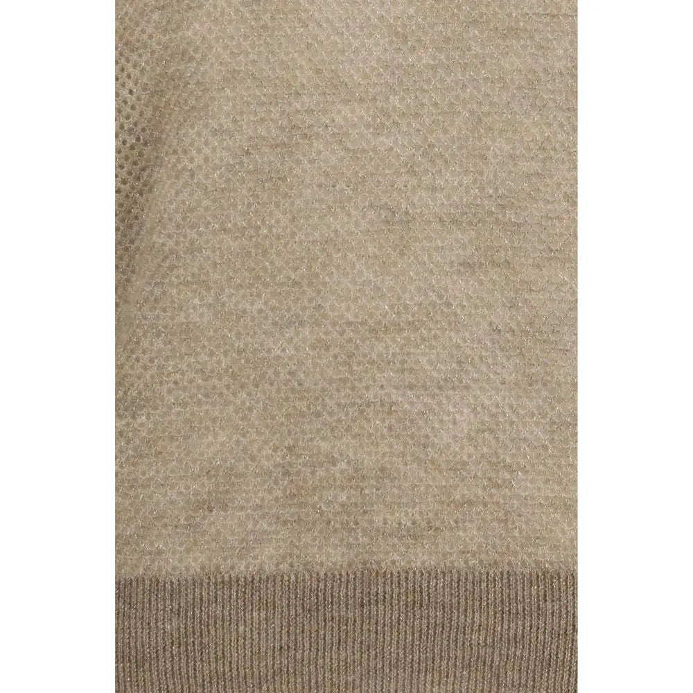 Brunello Cucinelli Brunello Cucinelli Beige Mohair Sweatshirt