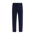 Brunello Cucinelli Brunello Cucinelli Blue Cotton Athletic Pants