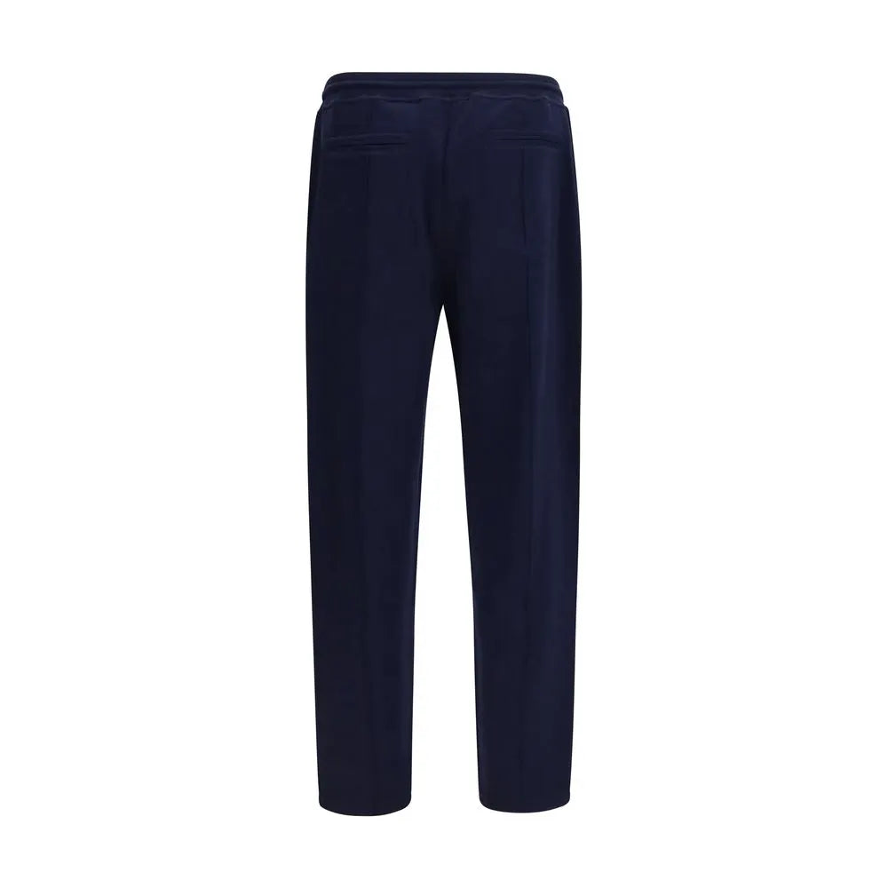 Brunello Cucinelli Brunello Cucinelli Blue Cotton Athletic Pants