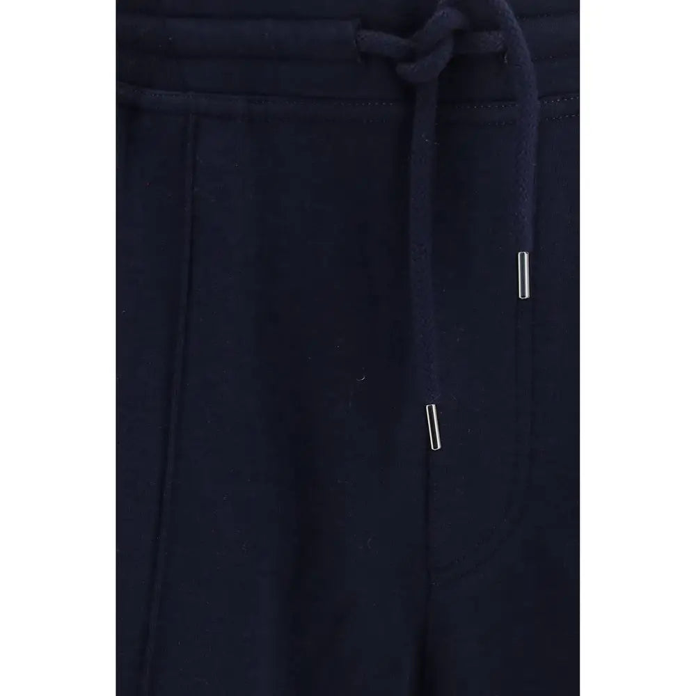 Brunello Cucinelli Brunello Cucinelli Blue Cotton Athletic Pants