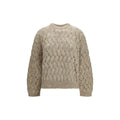 Brunello Cucinelli Brunello Cucinelli Beige Mohair Sweatshirt