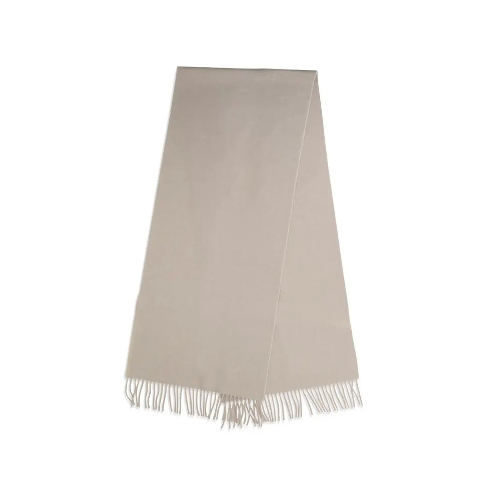 Brunello Cucinelli Brunello Cucinelli Beige Cashmere Scarf