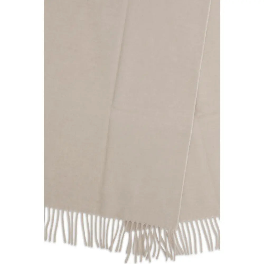 Brunello Cucinelli Brunello Cucinelli Beige Cashmere Scarf
