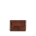 Brunello Cucinelli Brunello Cucinelli Bordeaux Calf Leather Bos Taurus Shoulder Bag