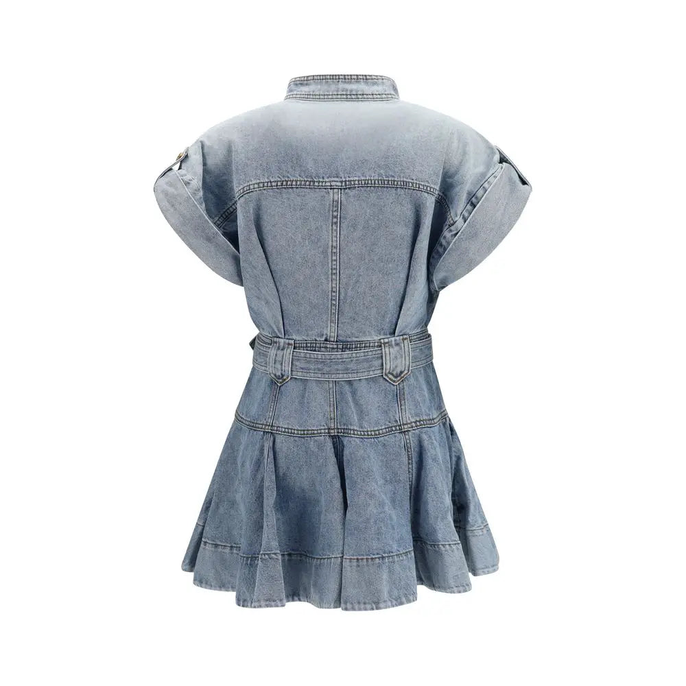 Zimmermann Zimmermann Blue Cotton Casual Dress