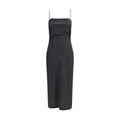 Calvin Klein Calvin Klein Gray Wool Oves Aries Cocktail Dress