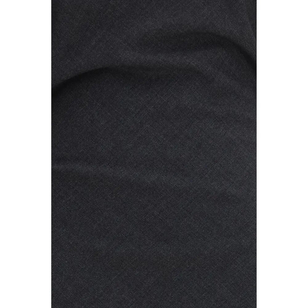 Calvin Klein Calvin Klein Gray Wool Oves Aries Cocktail Dress