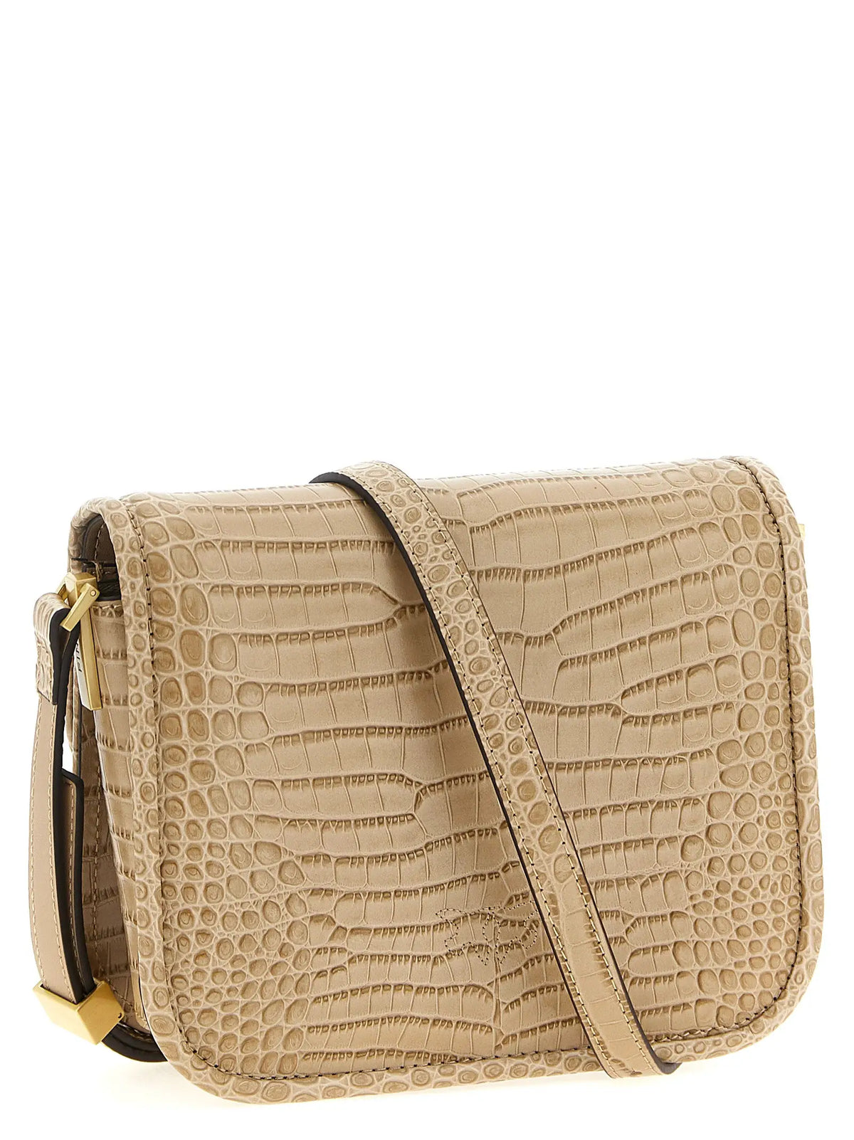 PINKO PINKO Beige Goatskin Shoulder Bag
