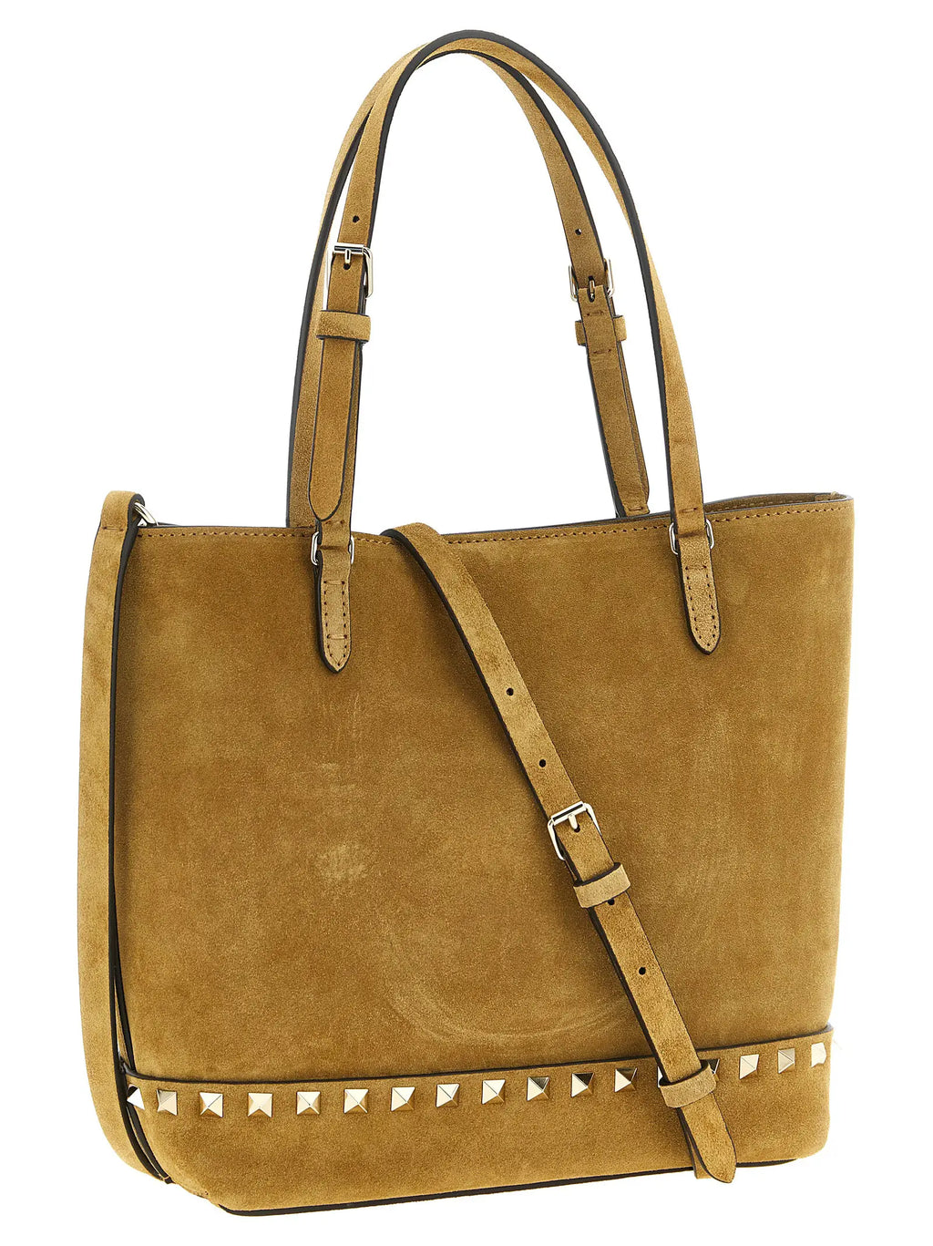 Valentino Garavani Valentino Garavani Beige Calfskin Tote Bag