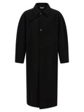 Jil Sander Jil Sander Black Wool Coat