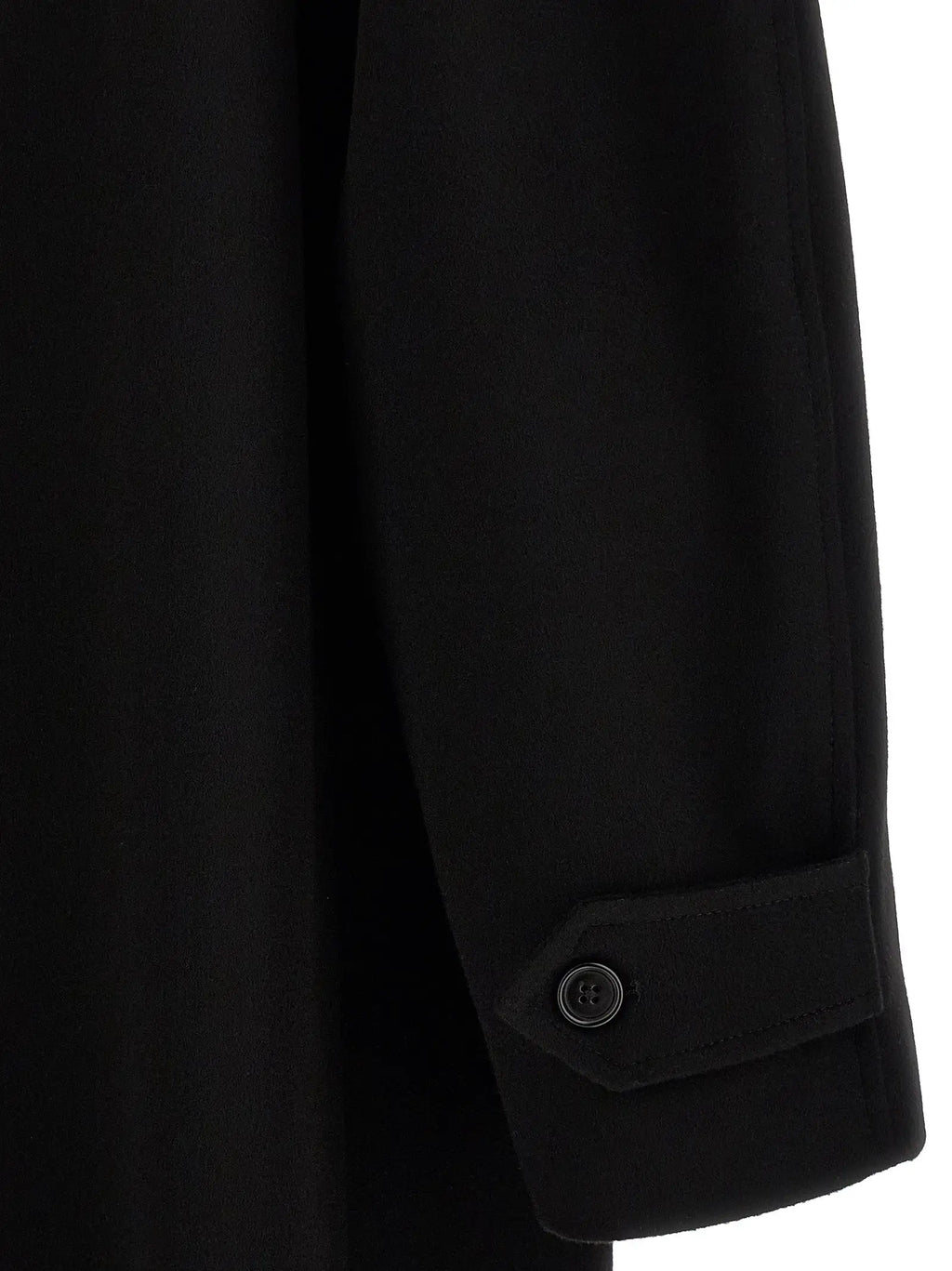 Jil Sander Jil Sander Black Wool Coat