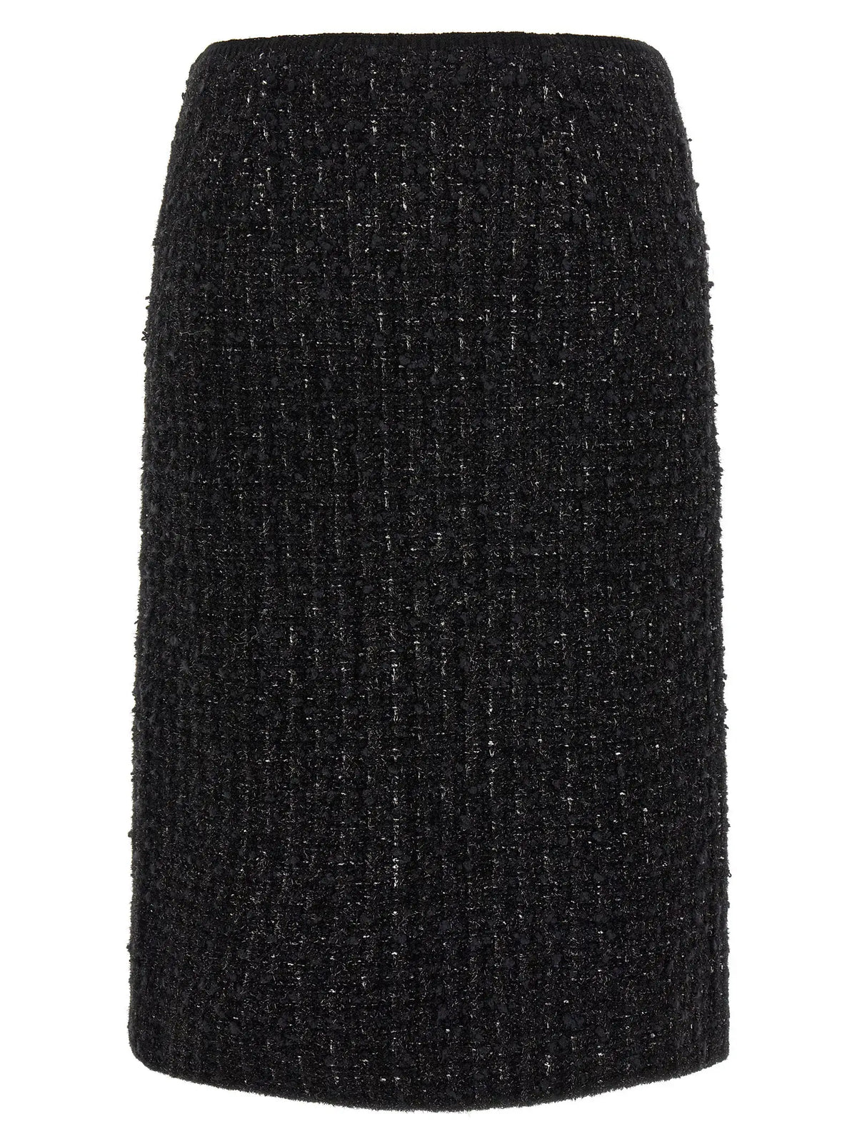 Tory Burch Tory Burch Black Viscose Long Skirt