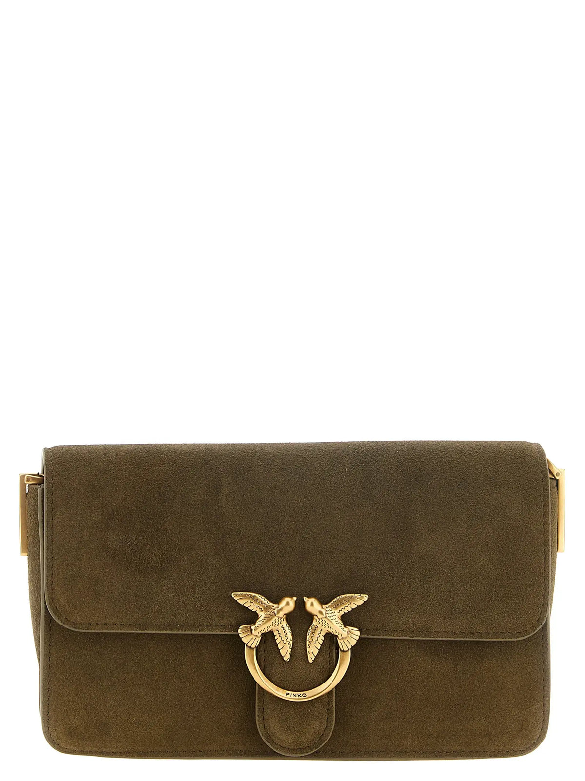 PINKO PINKO Bicolor Calfskin Shoulder Bag