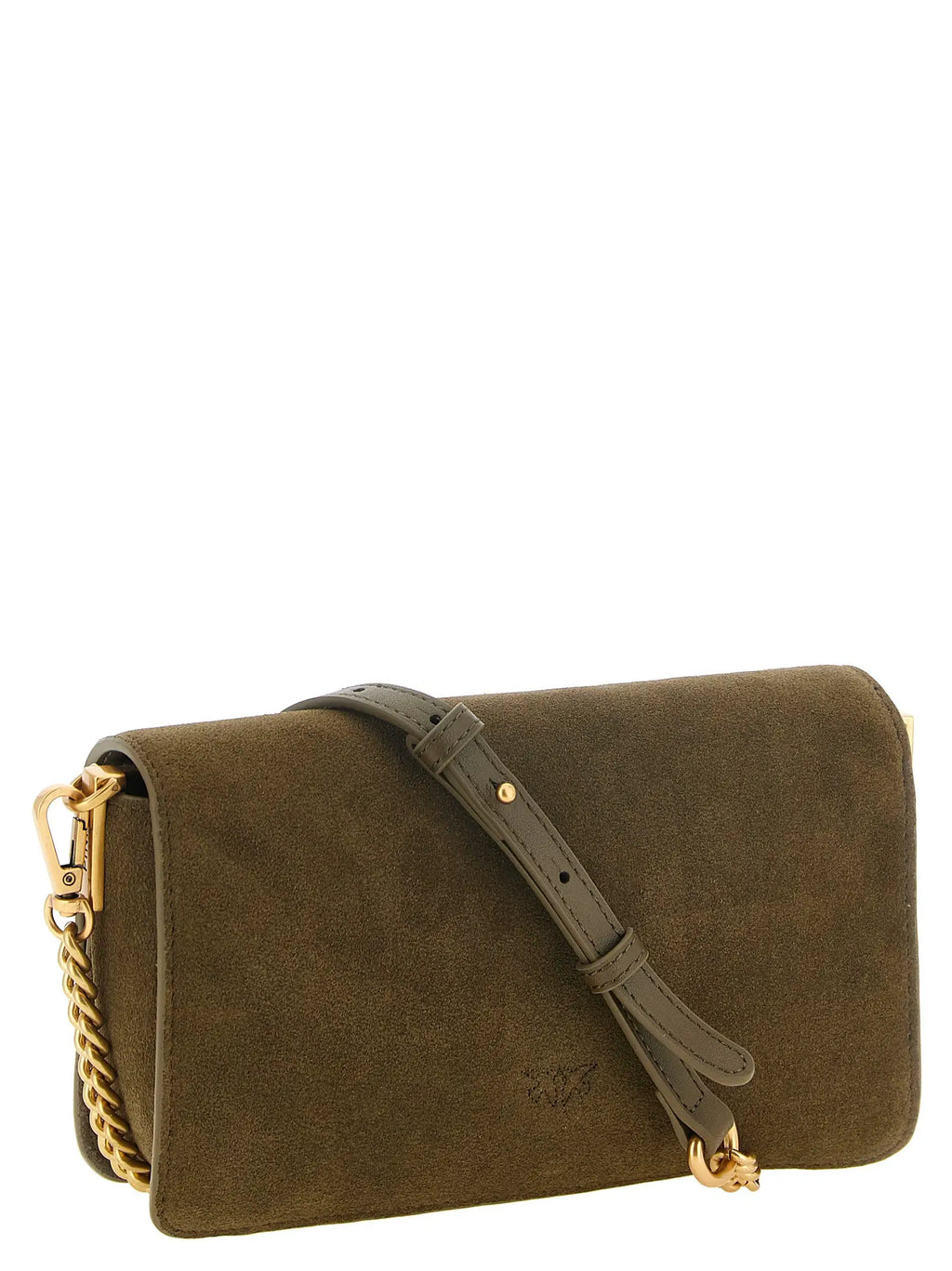 PINKO PINKO Bicolor Calfskin Shoulder Bag