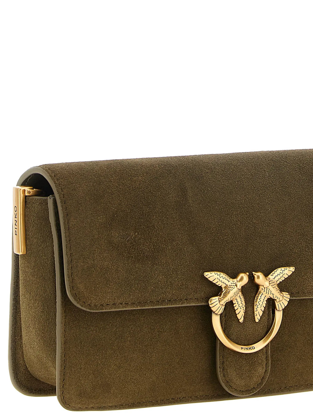 PINKO PINKO Bicolor Calfskin Shoulder Bag