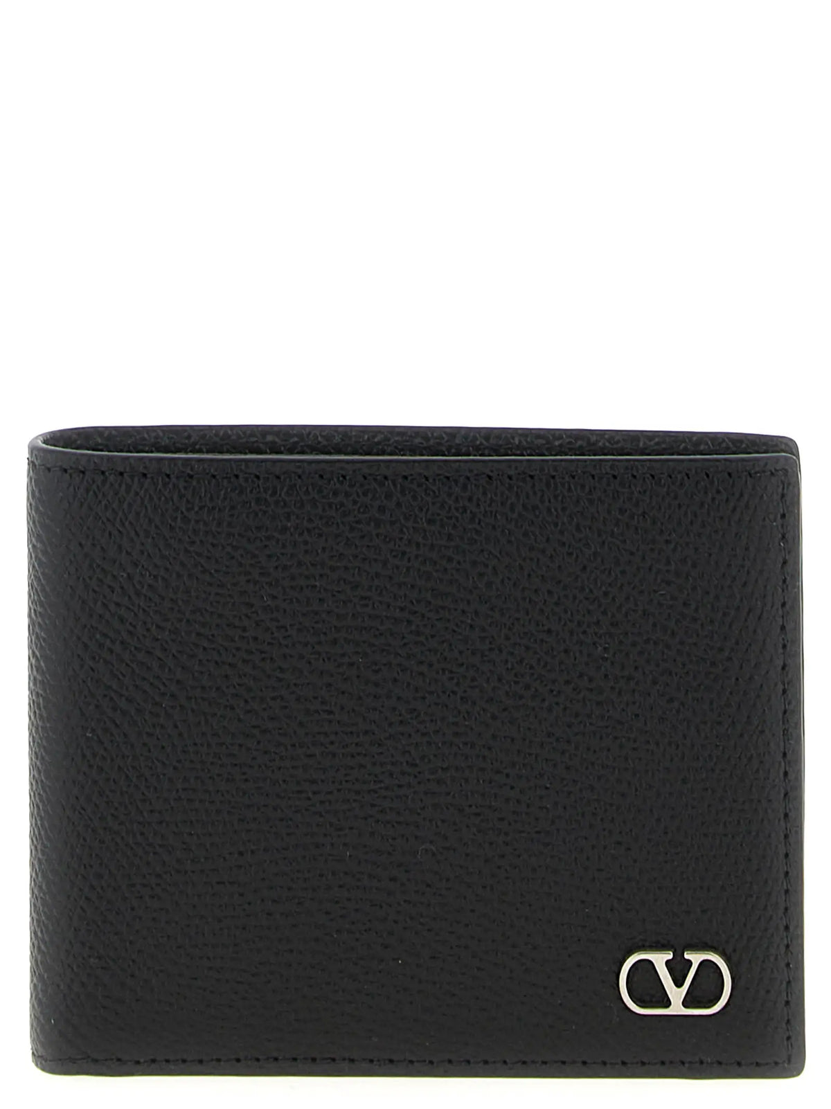 Valentino Garavani Black Calfskin Wallet