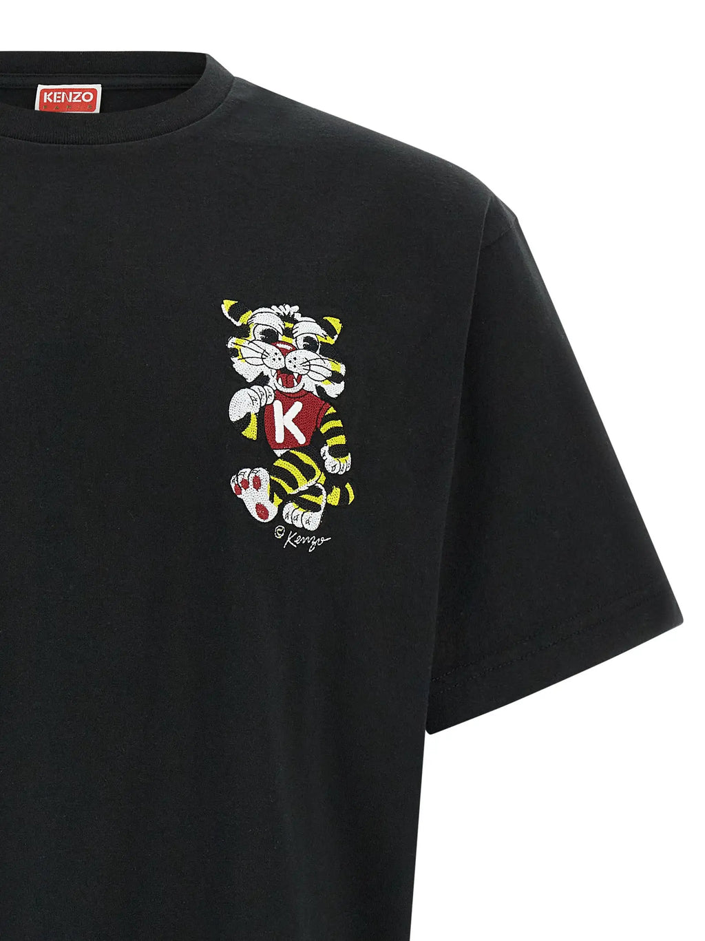 Kenzo Black Cotton T-Shirt