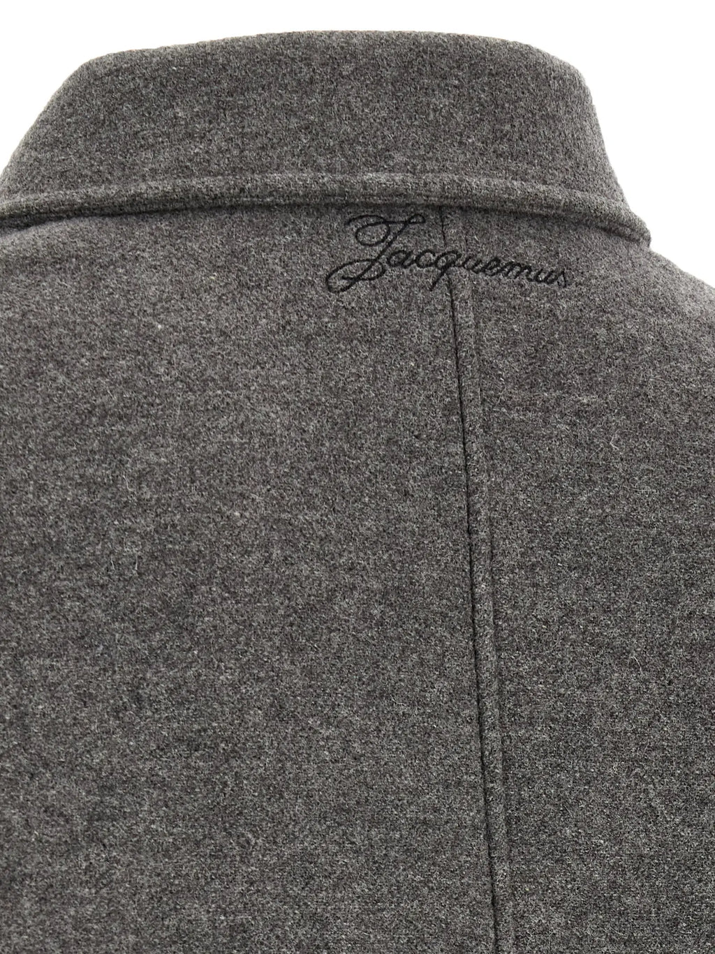 Jacquemus Gray Virgin Wool Bomber