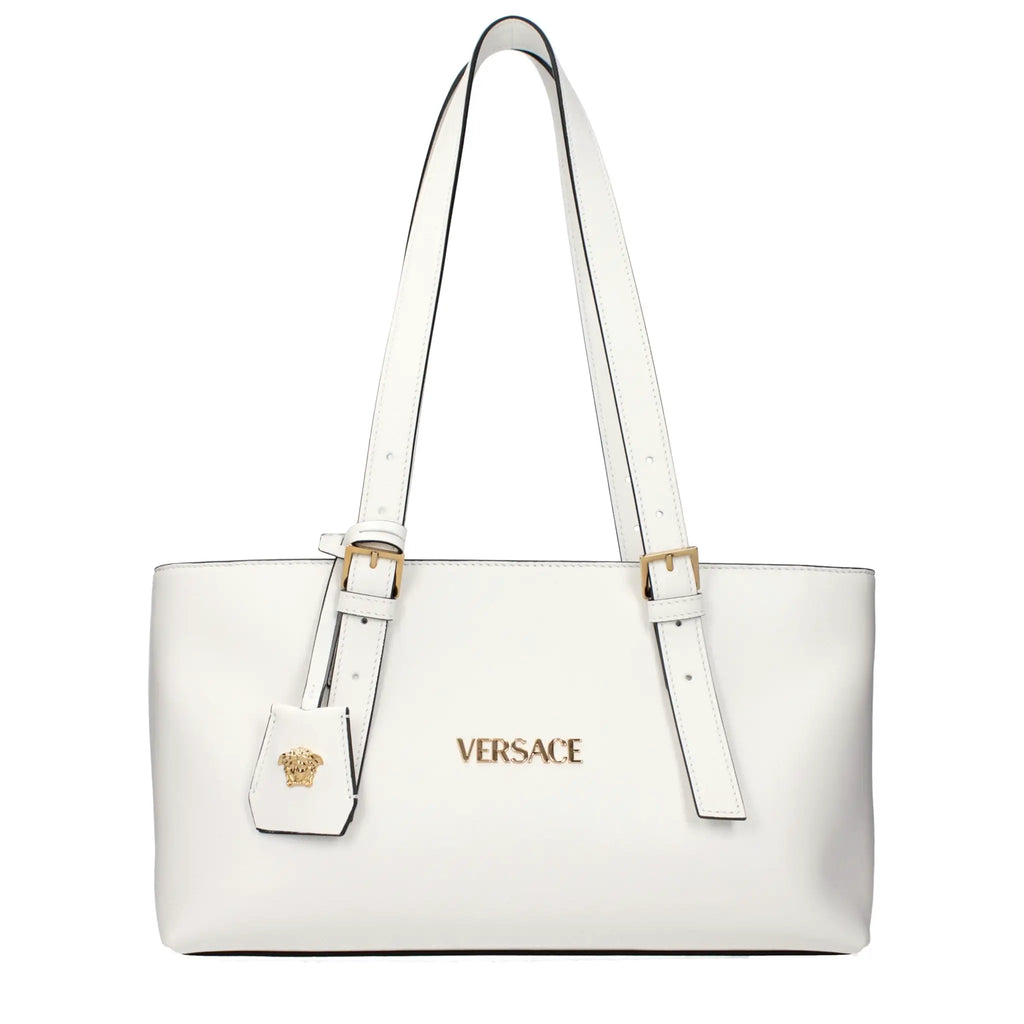 Versace Versace White Leather Shoulder Bag