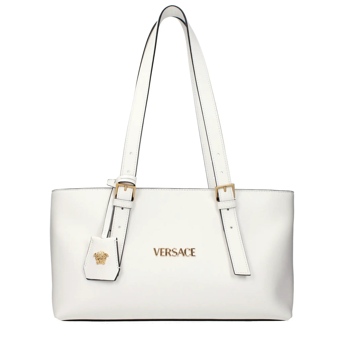 Versace Versace White Leather Shoulder Bag