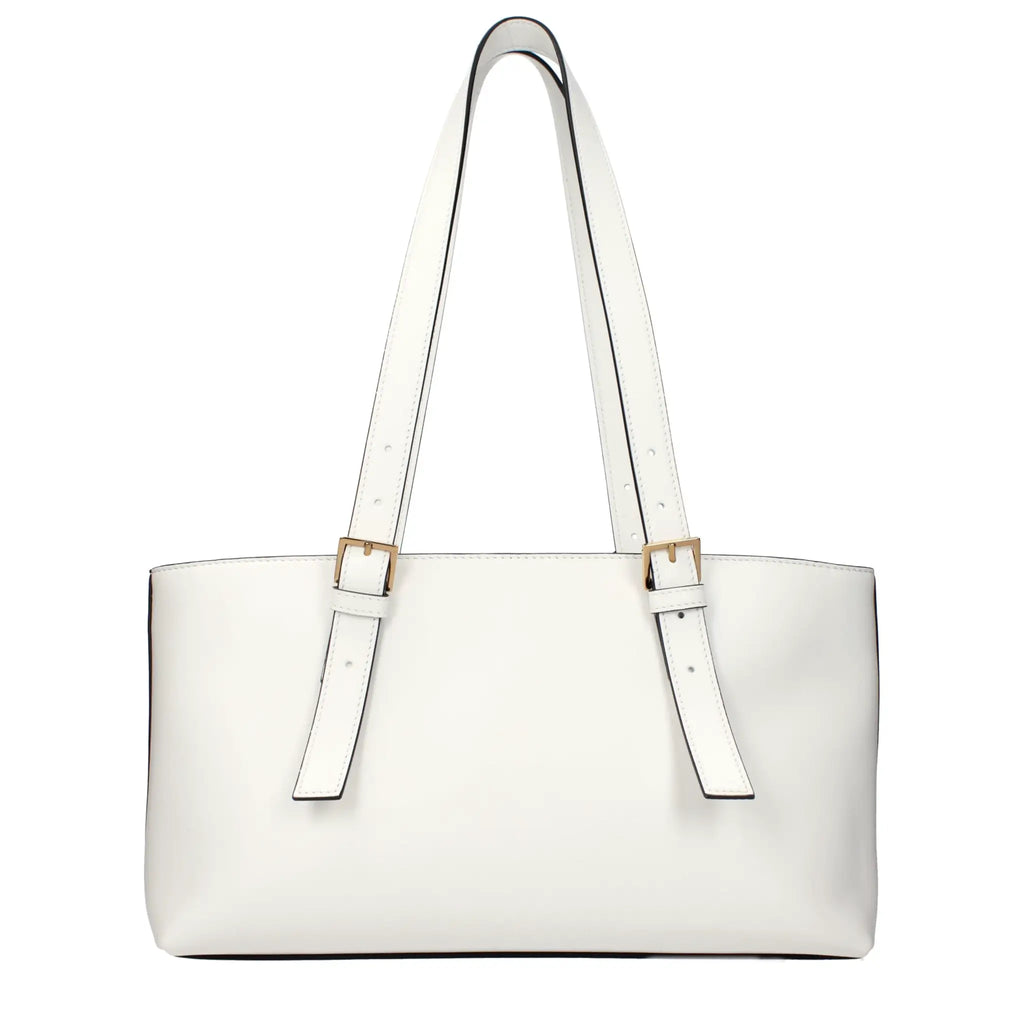 Versace Versace White Leather Shoulder Bag