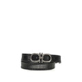 Ferragamo Ferragamo Black Calf Leather Bos Taurus Regular Belt