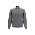 Brunello Cucinelli Brunello Cucinelli Gray Cashmere Sweatshirt