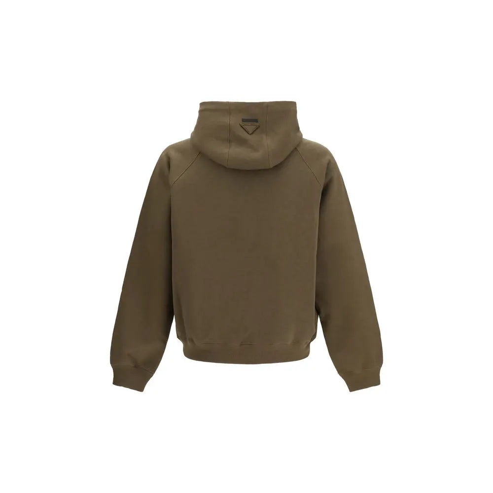 Prada Prada Bicolor Cotton Sweatshirt