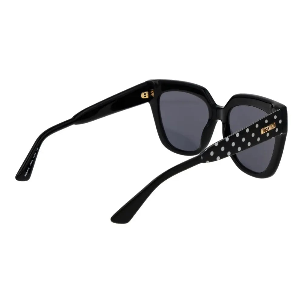 Moschino Moschino Black Acetate Sunglasses