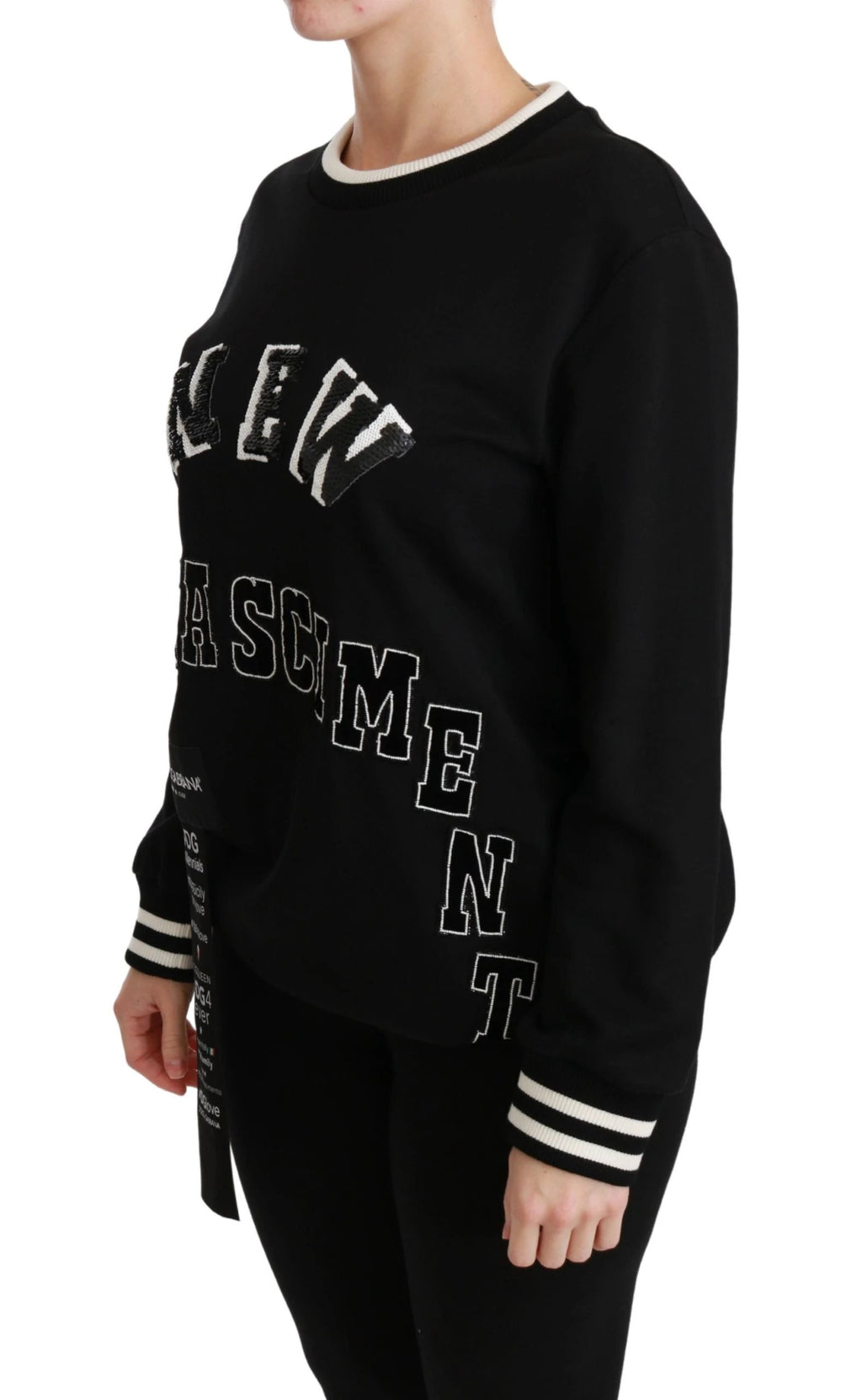 Dolce & Gabbana Black Rinascimento #DGmillennials Sweater by Dolce & Gabbana