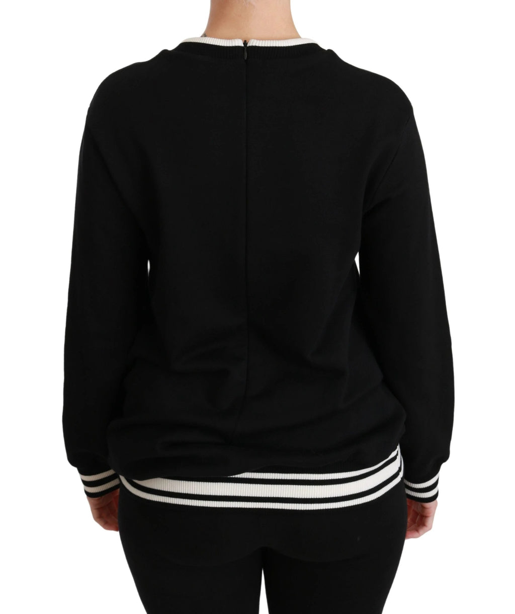 Dolce & Gabbana Black Rinascimento #DGmillennials Sweater by Dolce & Gabbana