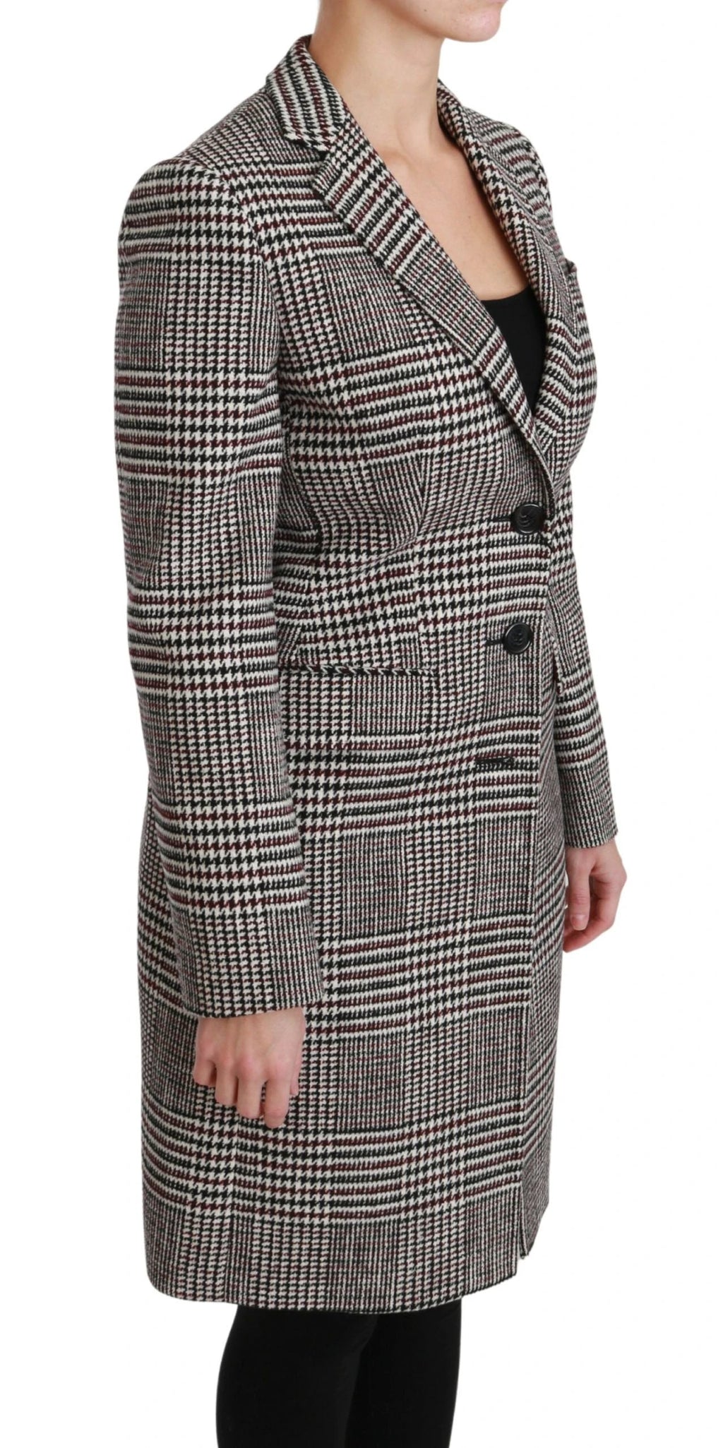 Dolce & Gabbana Multicolor Trench Knee Long Jacket Coat by Dolce & Gabbana
