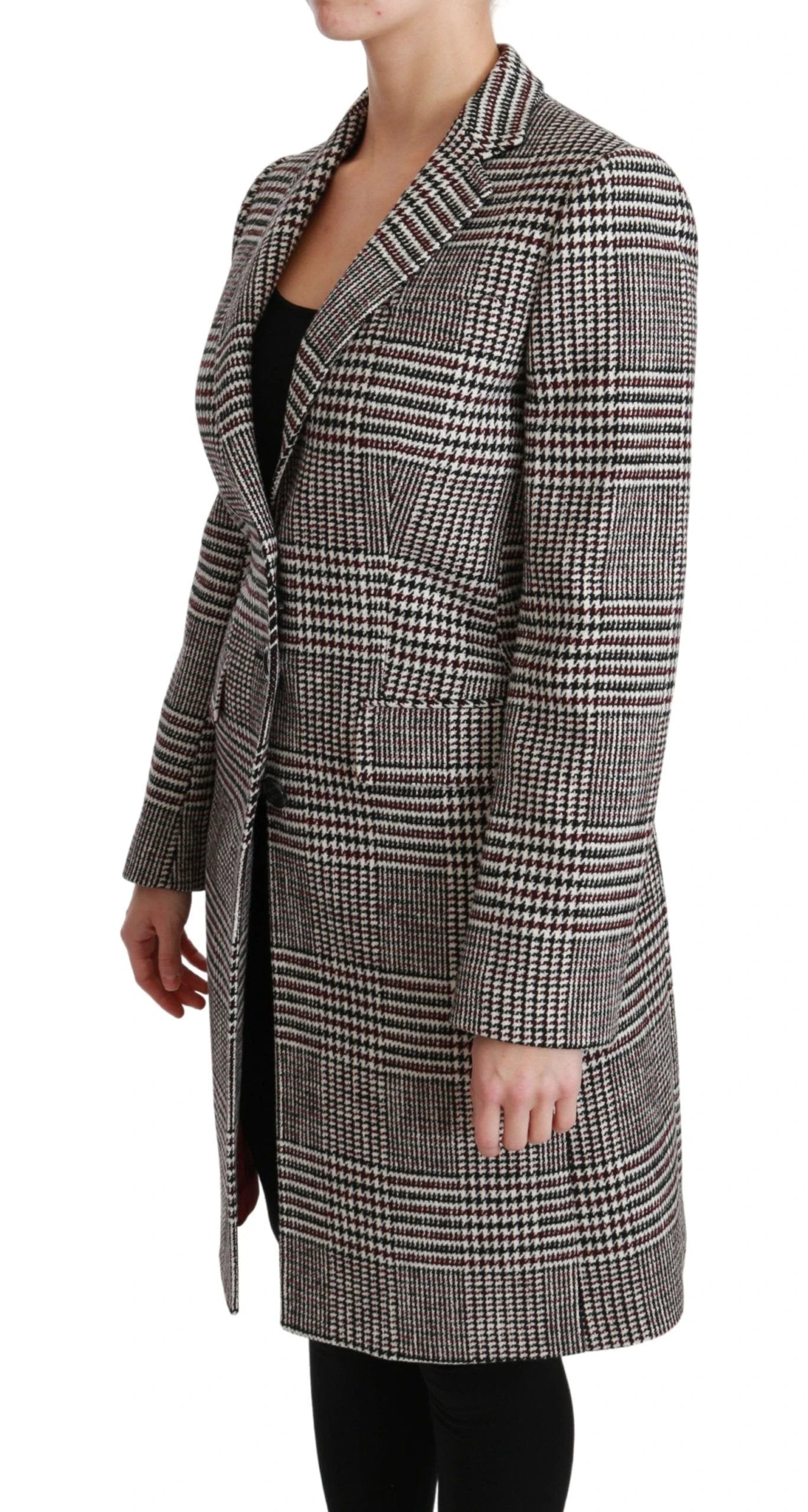 Dolce & Gabbana Multicolor Trench Knee Long Jacket Coat by Dolce & Gabbana