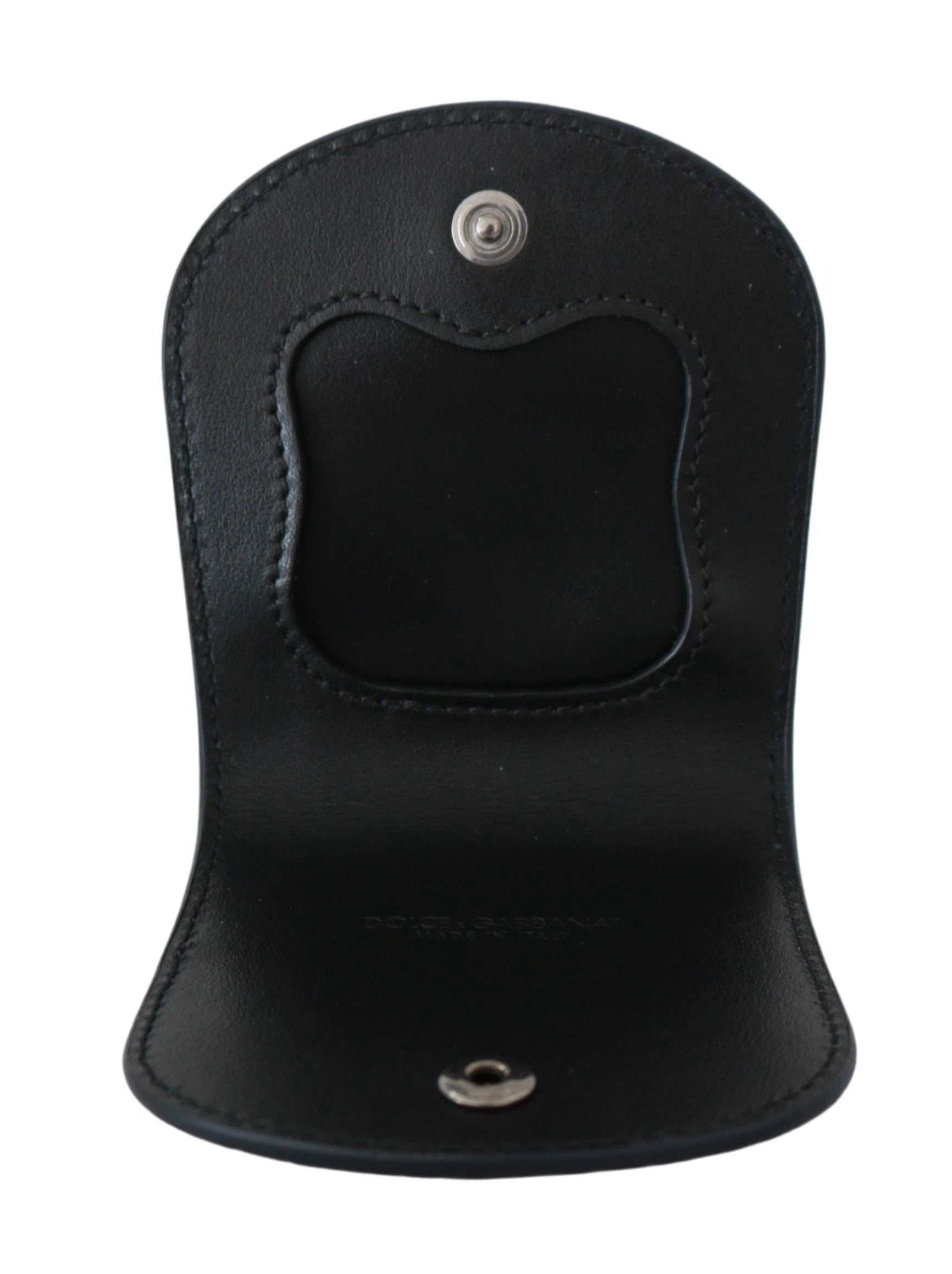 Dolce & Gabbana Blue Exotic Skins Condom Case Holder Pocket by Dolce & Gabbana