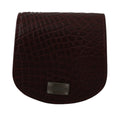 Dolce & Gabbana Brown Exotic Skin Pocket Condom Case Holder by Dolce & Gabbana