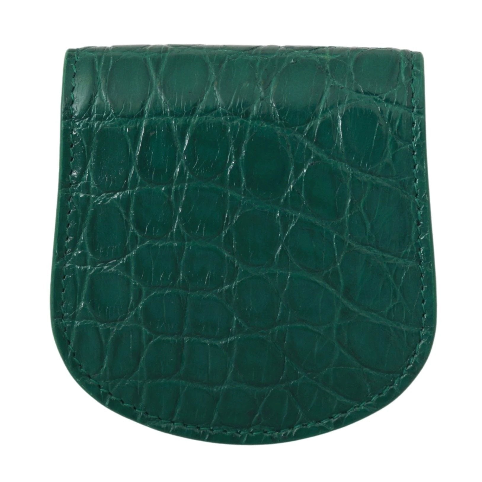 Dolce & Gabbana Green Exotic Skins Condom Case Holder Wallet by Dolce & Gabbana