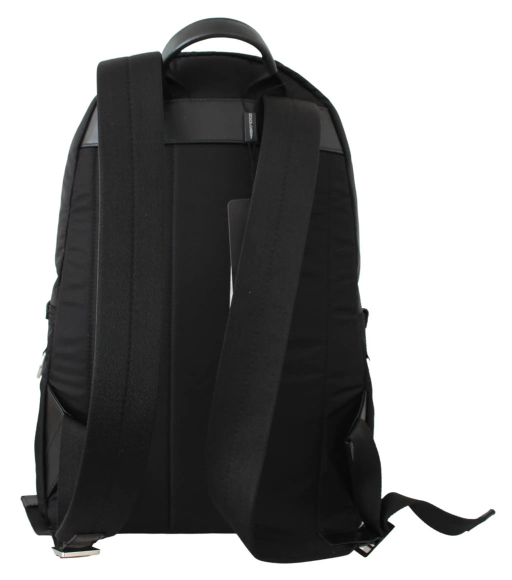 Sac à dos scolaire Dolce &amp; Gabbana Black Golden Pig de l'année