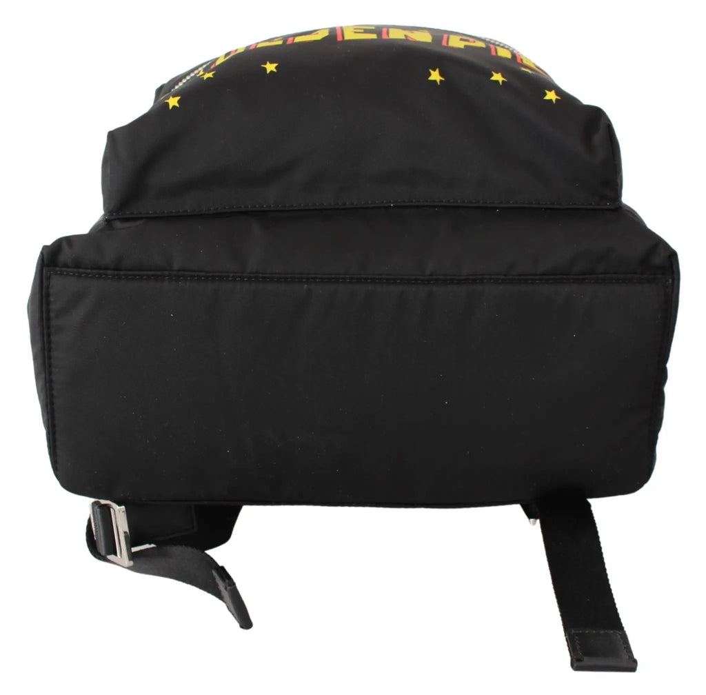 Sac à dos scolaire Dolce &amp; Gabbana Black Golden Pig de l'année