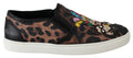 Dolce & Gabbana Leather Leopard #dgfamily Loafers Shoes by Dolce & Gabbana
