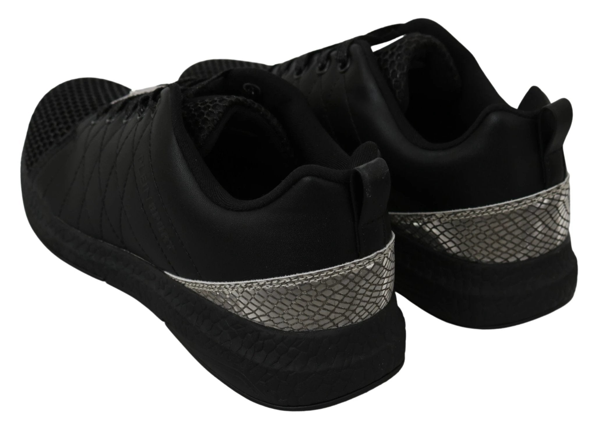 Philipp Plein Black Casual Running Sneakers Shoes by Philipp Plein