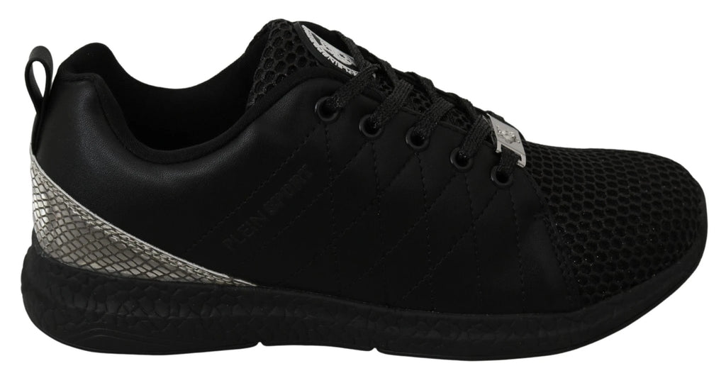 Philipp Plein Black Casual Running Sneakers Shoes by Philipp Plein