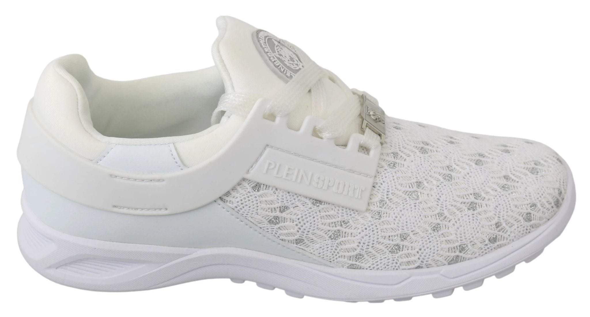 Philipp Plein White Polyester Casual Sneakers Shoes by Philipp Plein