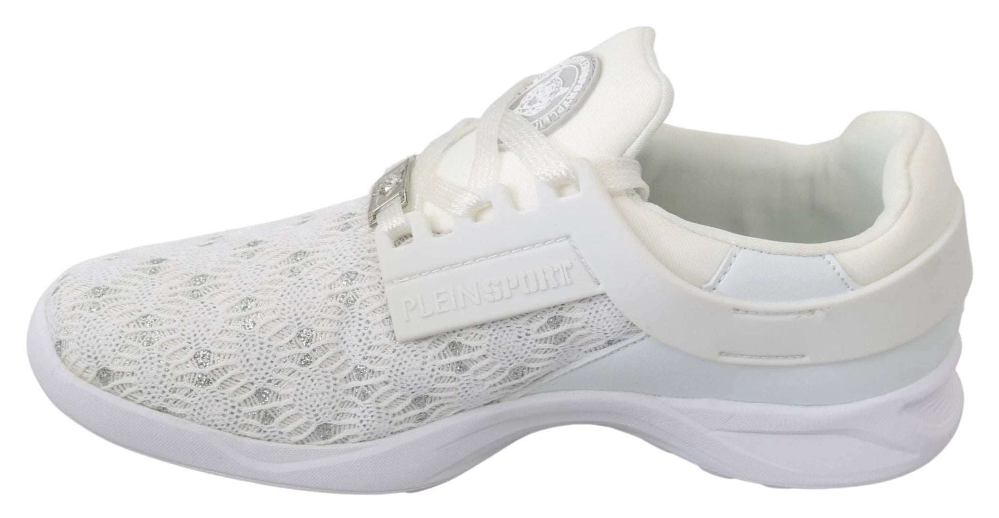 Philipp Plein White Polyester Casual Sneakers Shoes by Philipp Plein