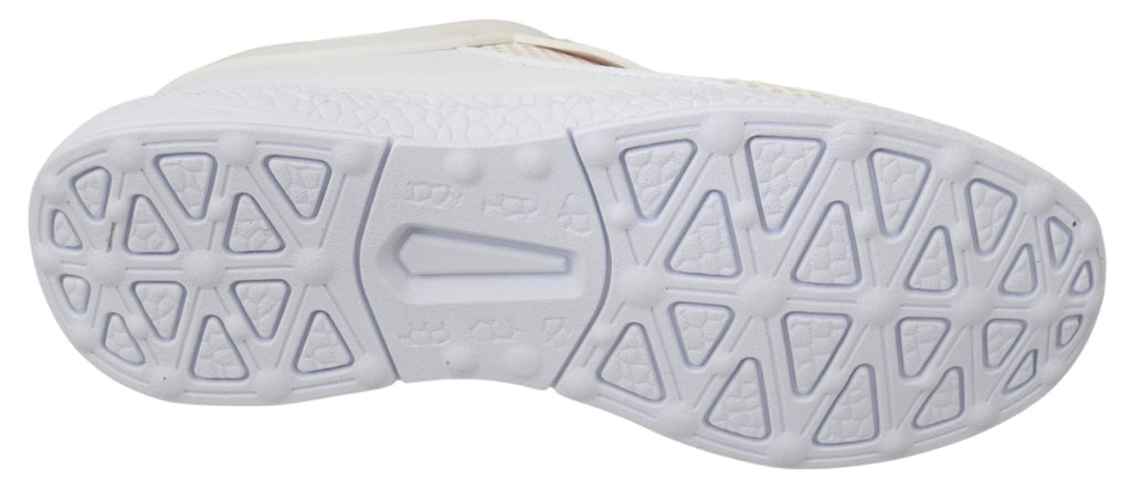 Philipp Plein White Pink Polyester Becky Sneakers Shoes by Philipp Plein