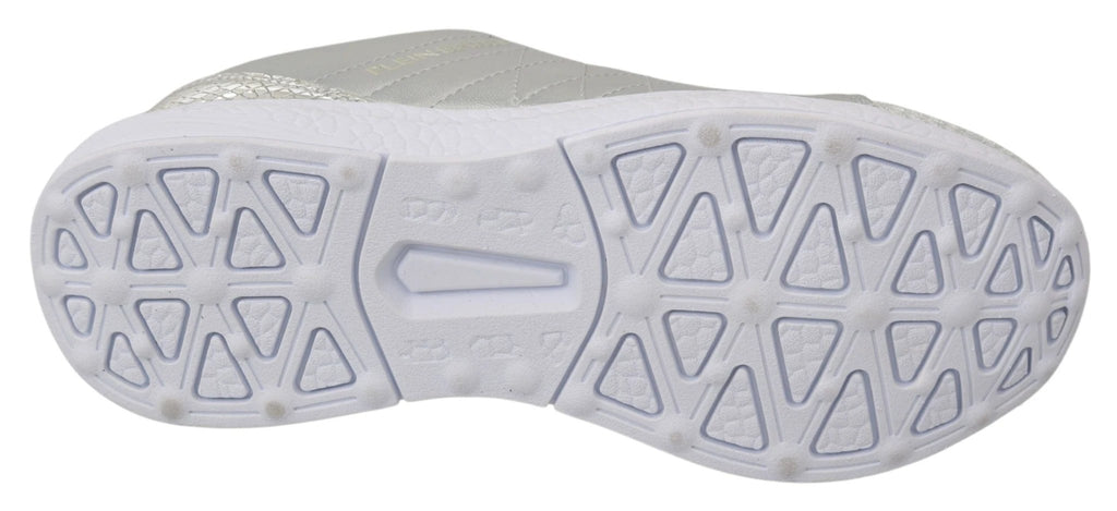 Philipp Plein Gisella Silver Polyester Sneakers Shoes by Philipp Plein