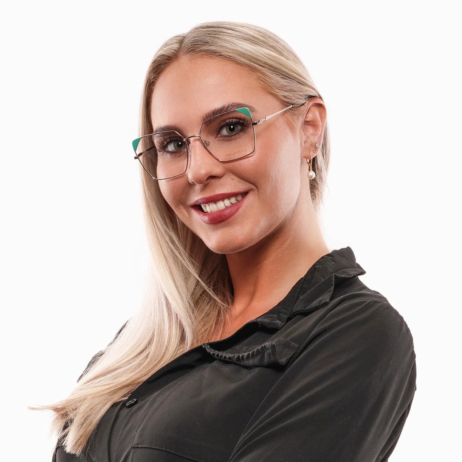 Emilio Pucci Gold Women Frames by Emilio Pucci