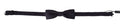 Dolce & Gabbana Gray Pattern Silk Adjustable Neck Papillon Bow Tie by Dolce & Gabbana
