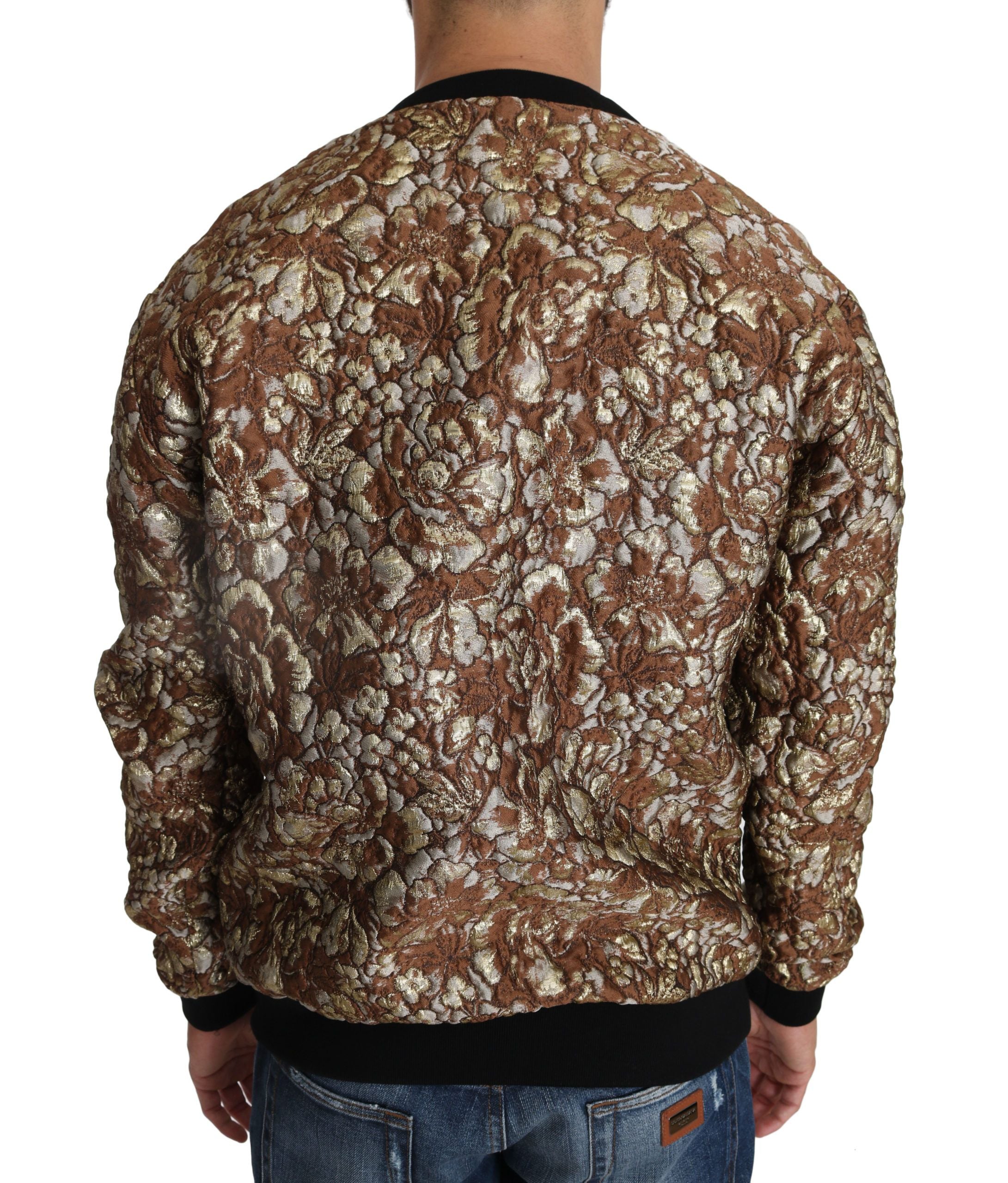 Dolce & Gabbana Multicolor MAMBO Jacquard Pineapple Pullover Sweater by Dolce & Gabbana