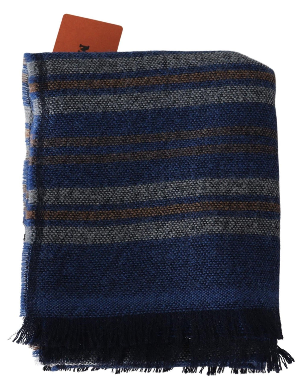 Missoni Multicolor Wool Striped Unisex Neck Wrap Shawl by Missoni